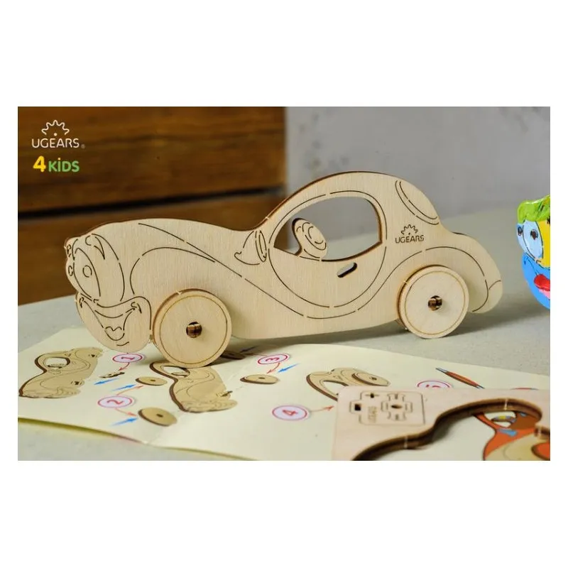 Ugears Bil - 4Kids - 4