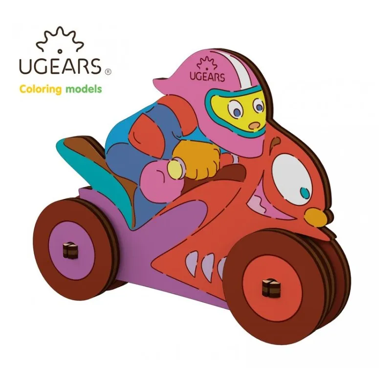 Ugears Motorcyklist - 4Kids