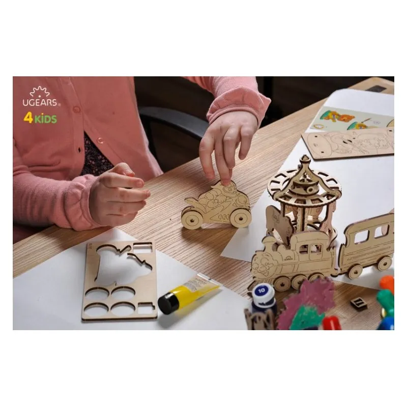 Ugears Motorcyklist - 4Kids - 4