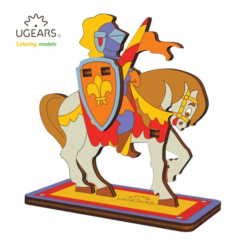 Ugears Riddare på Häst - 4Kids