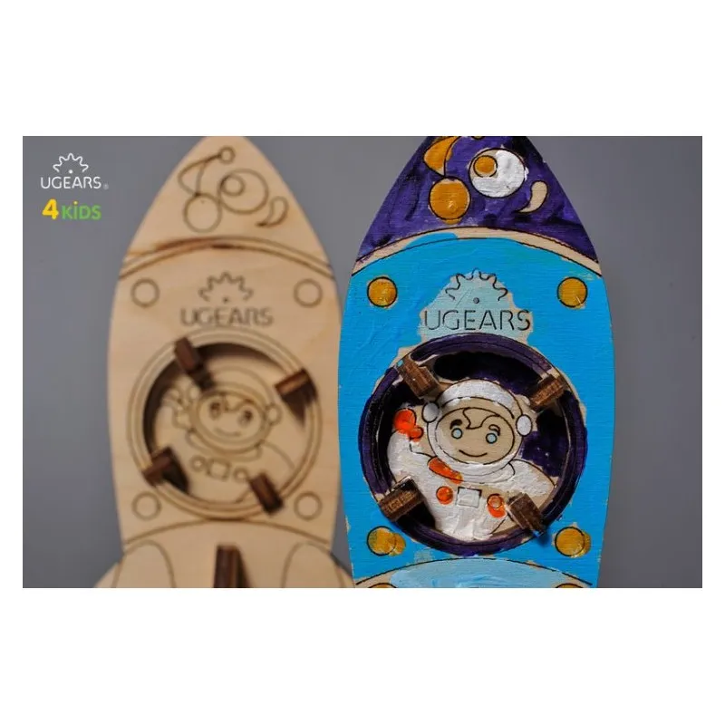 Ugears Raket - 4Kids - 8