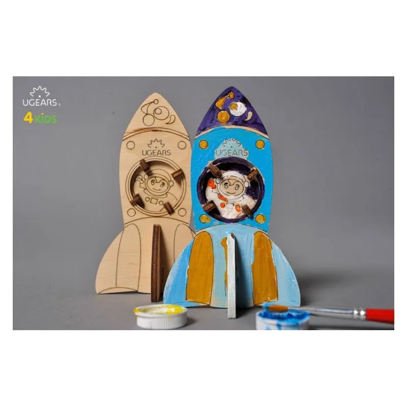 Ugears Raket - 4Kids - 9