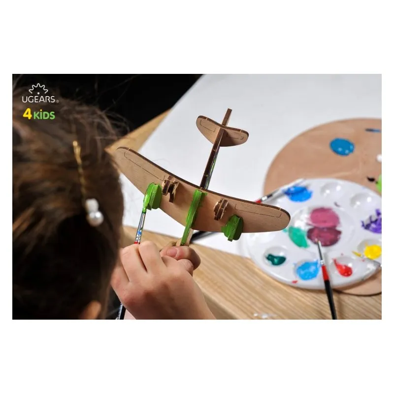 Ugears Flygplan - 4Kids - 4