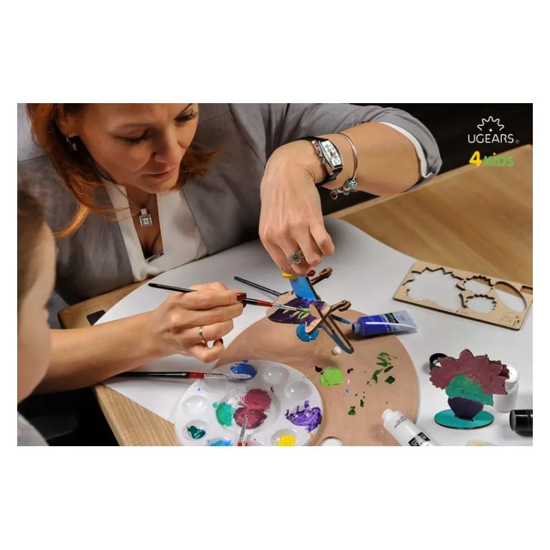 Ugears Flygplan - 4Kids - 6