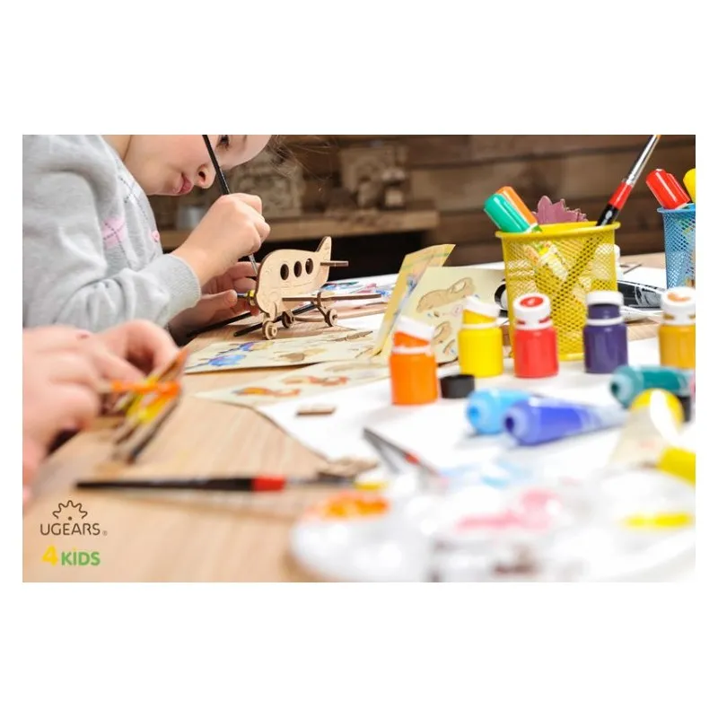 Ugears Flygplan - 4Kids - 9