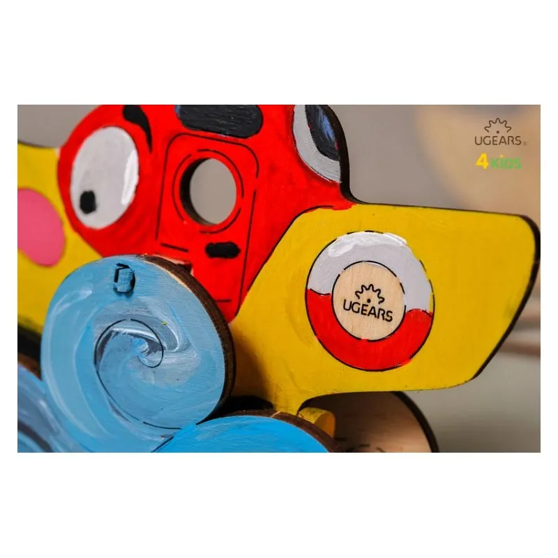 Ugears Ångbåt - 4Kids - 4