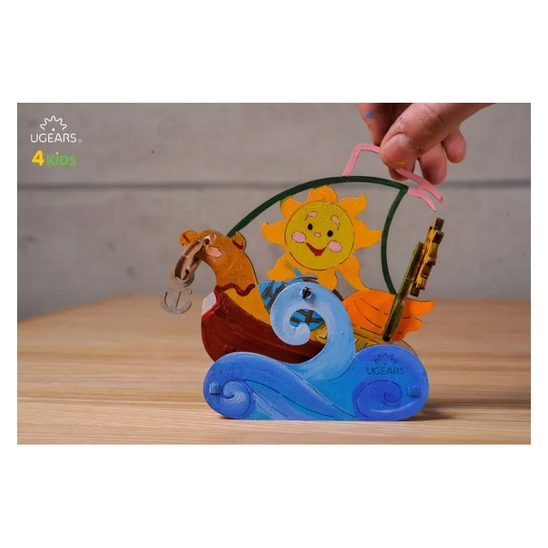 Ugears Segelbåt - 4Kids - 3