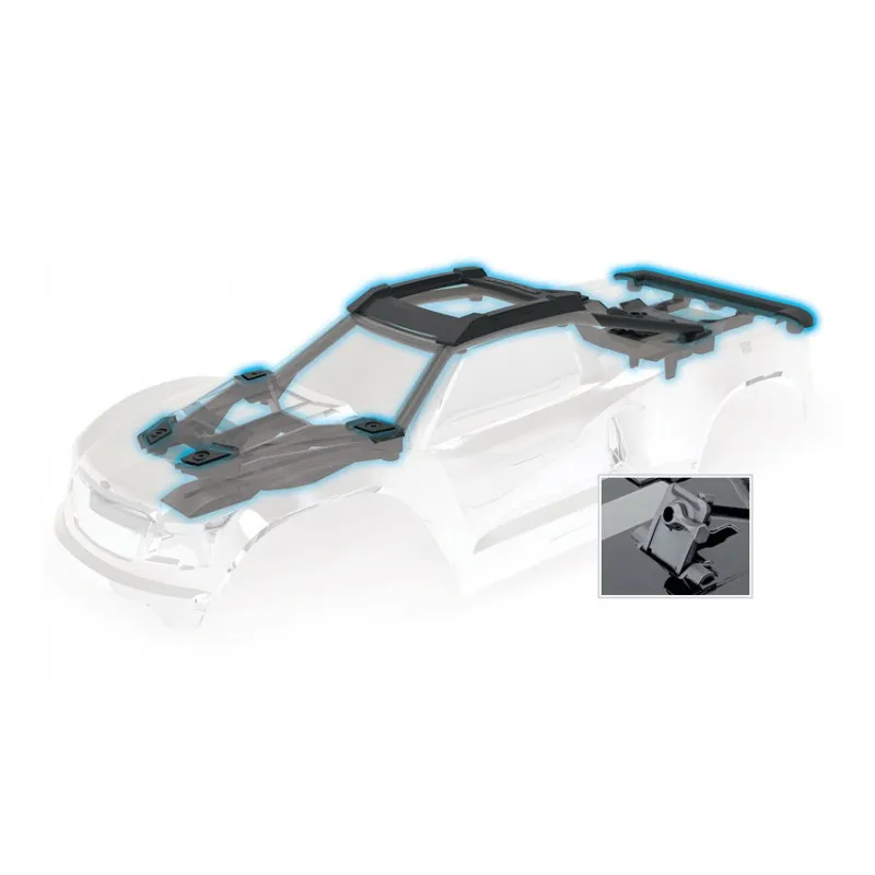 MAXX WideMAXX 4x4 1/10 RTR TQi TSM Blå - 12