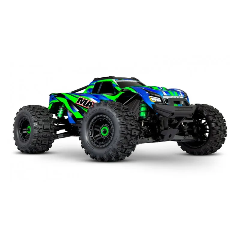 MAXX WideMAXX 4x4 1/10 RTR TQi TSM Grön