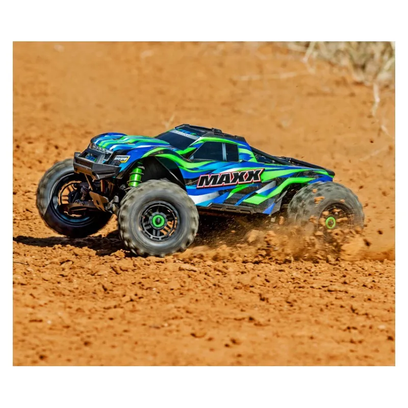 MAXX WideMAXX 4x4 1/10 RTR TQi TSM Grön - 8