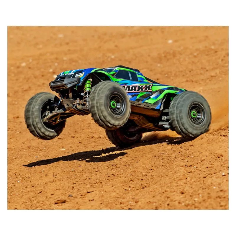 MAXX WideMAXX 4x4 1/10 RTR TQi TSM Grön - 9