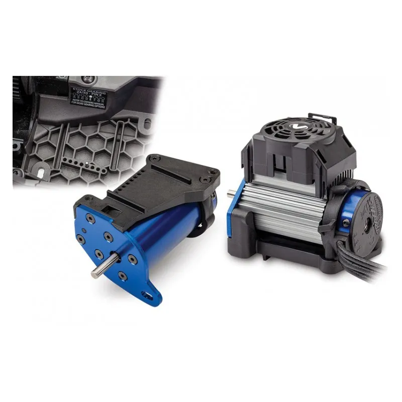 MAXX WideMAXX 4x4 1/10 RTR TQi TSM Grön - 22