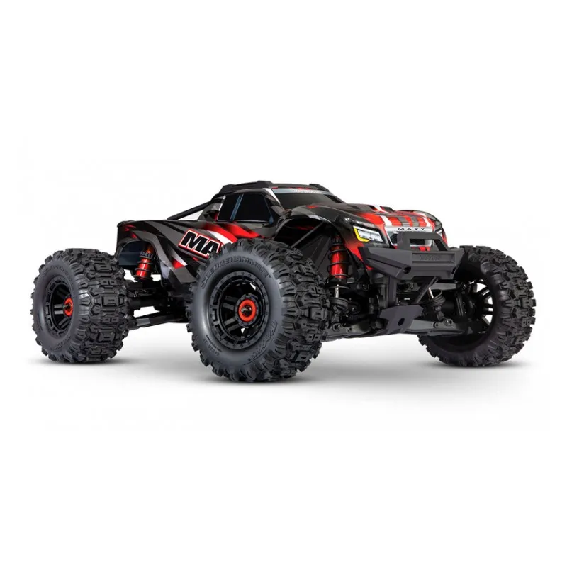 MAXX WideMAXX 4x4 1/10 RTR TQi TSM Röd