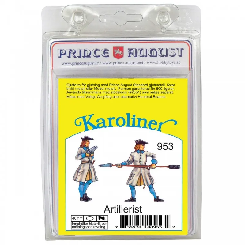 Karoliner x2 Artillerister