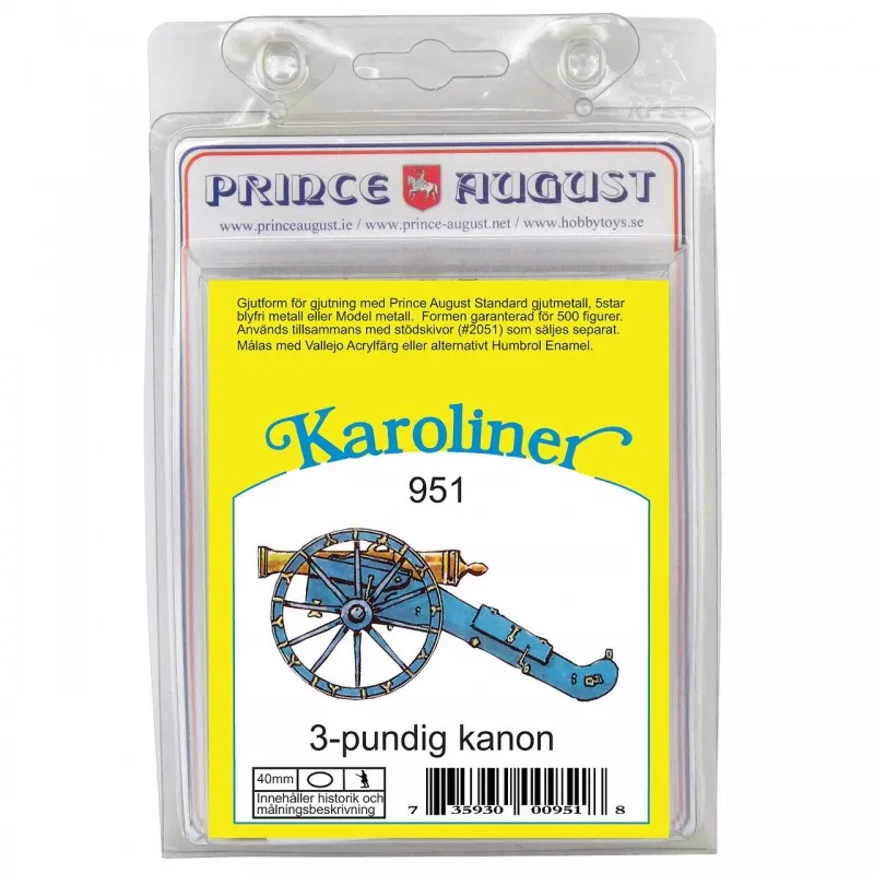 Karoliner Kanon 3-pund