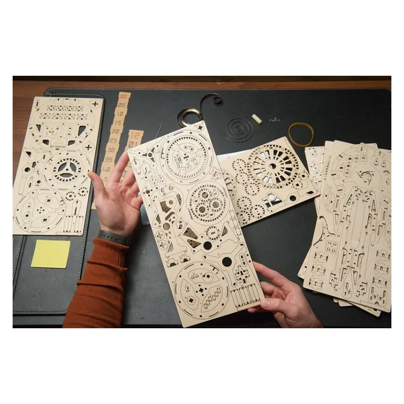 Ugears Sky Watcher Tourbillon Table Clock - 9