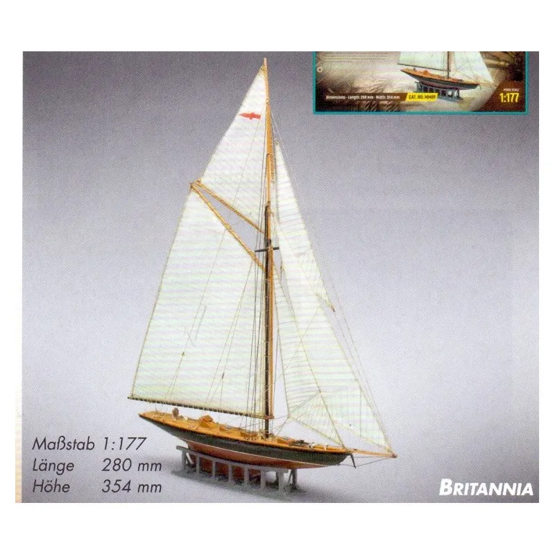 Träbyggsats Britannia