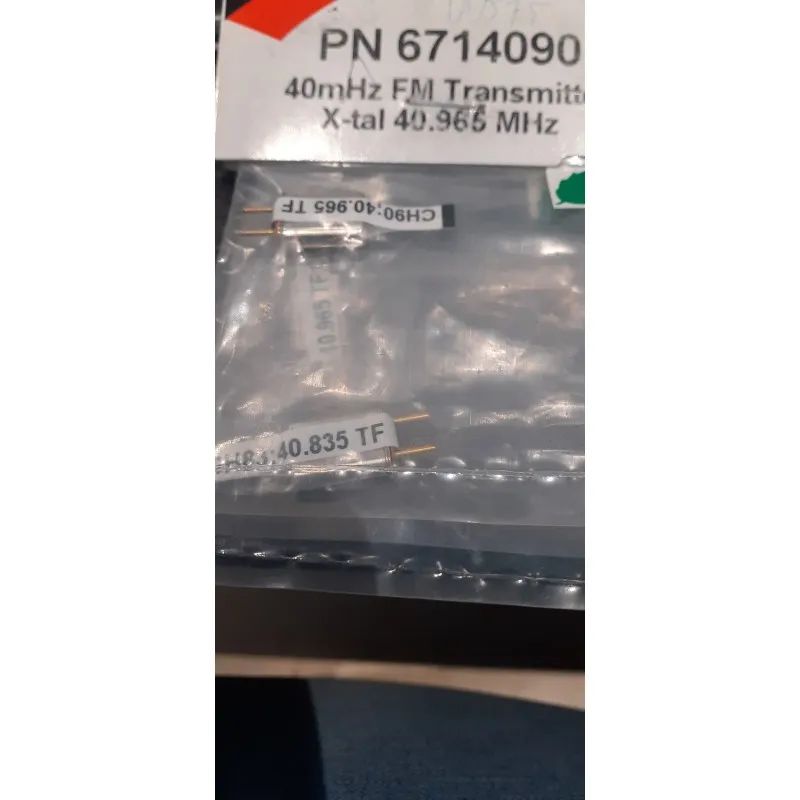 40mHz FM Transmitter X-tal 40.965 MHz