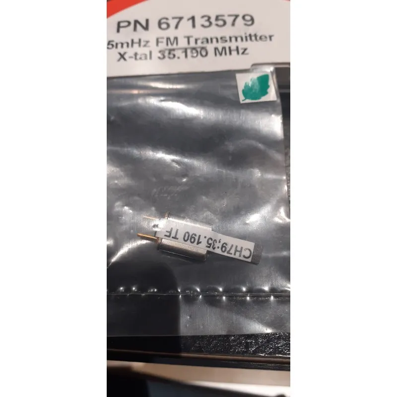 35mHz FM Transmitter X-tal 35.190 MHz