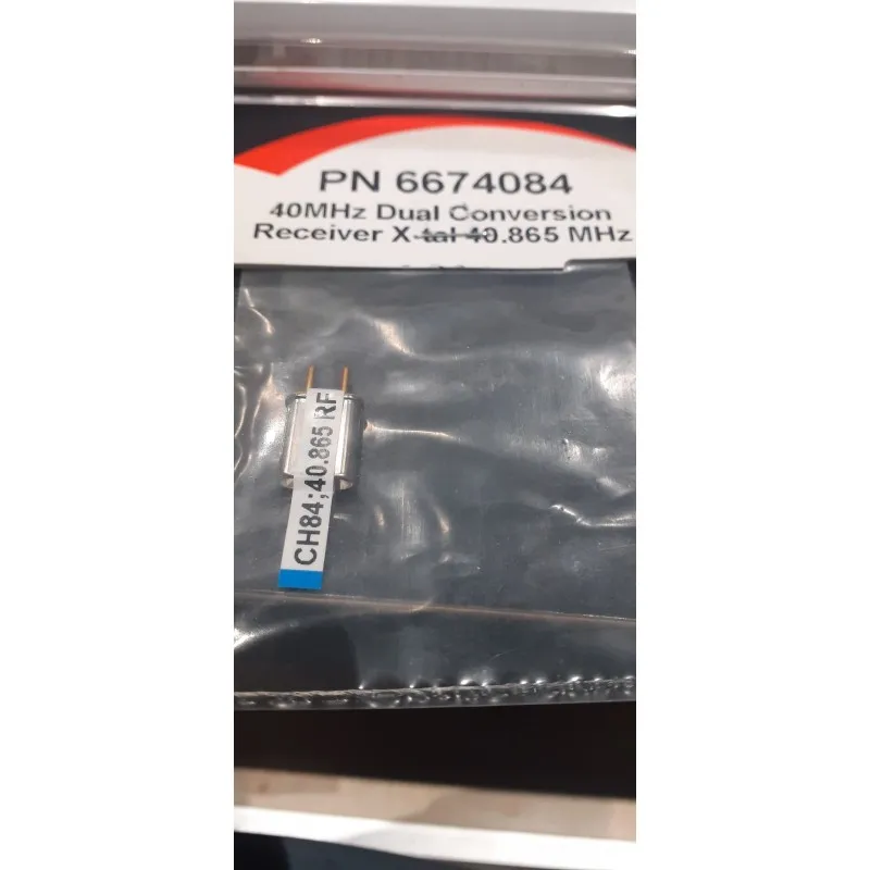 40MHz Dual Conversion Receiver X-tal 40.865 MHz
