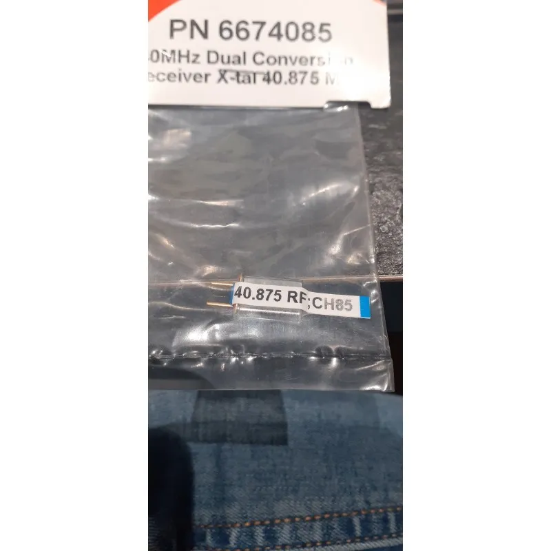 40MHz Dual Conversion Receiver X-tal 40.875 MHz