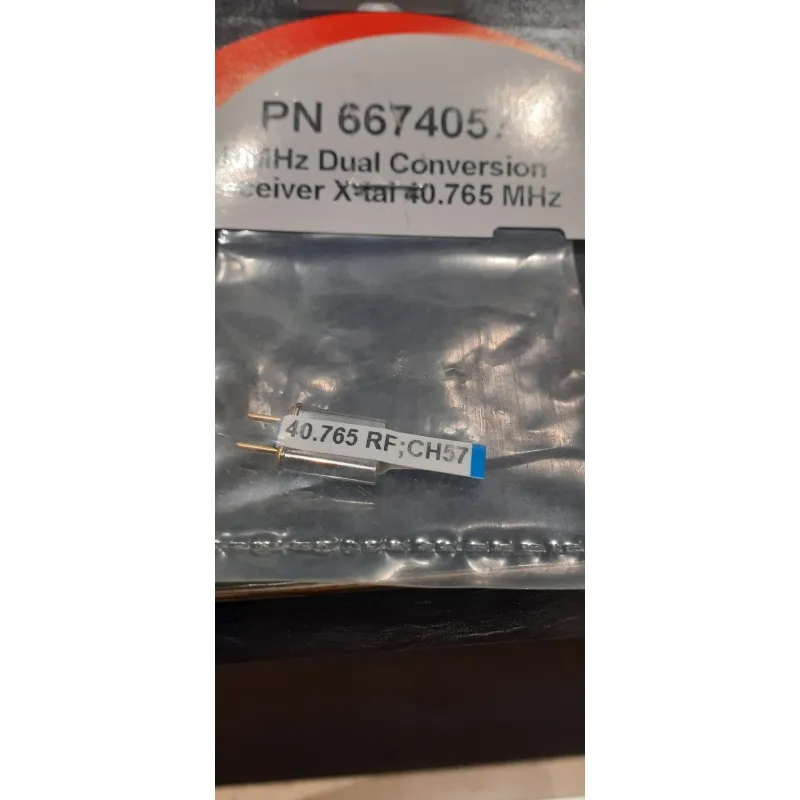 40MHz Dual Conversion Receiver X-tal 40.765 MHz