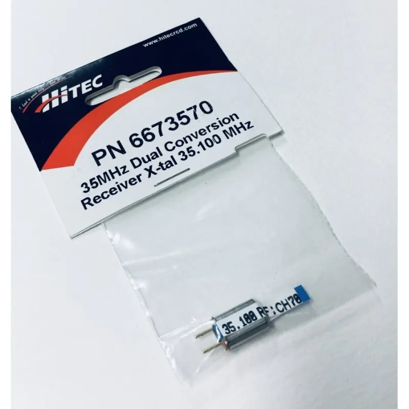 35MHz Dual Conversion Receiver X-tal 35.100 MHz