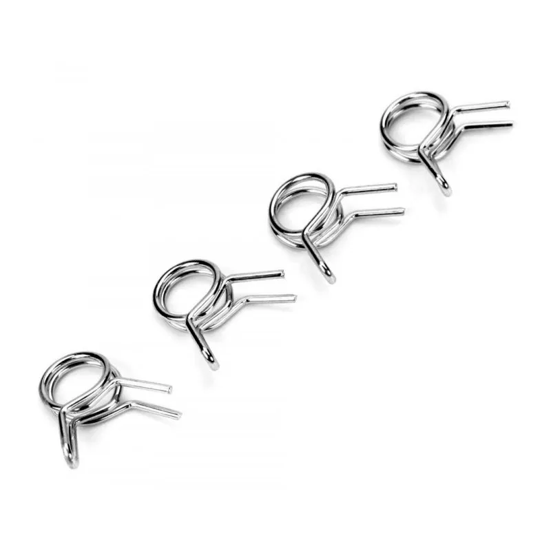 Slang-klips medium 4st