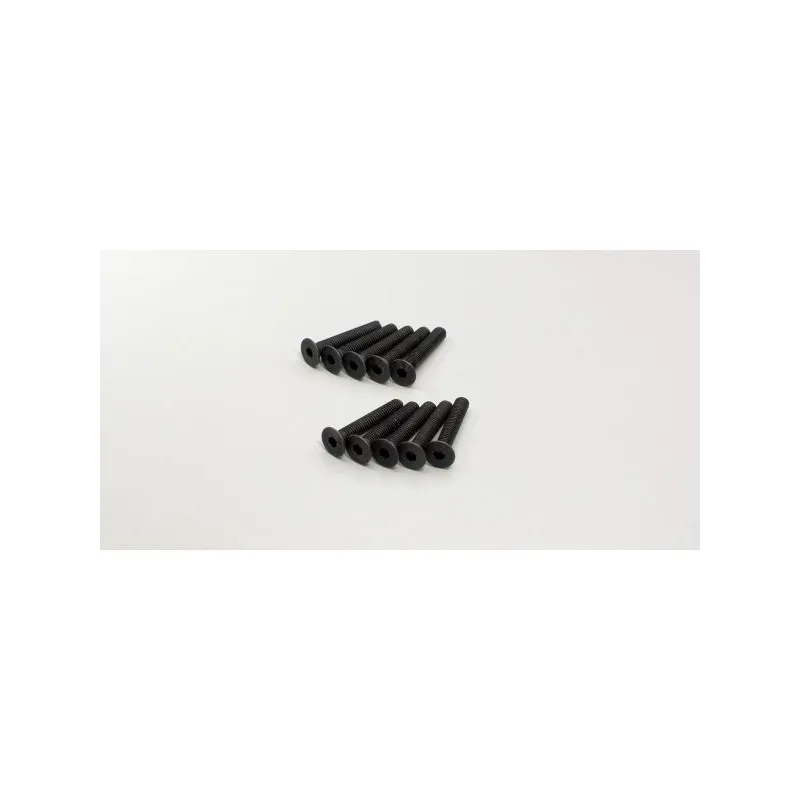 Flat head screw hex/M3x18