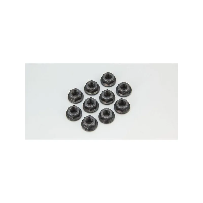 Nut(M4x4.5) flanged (10pcs) 1-N4045F