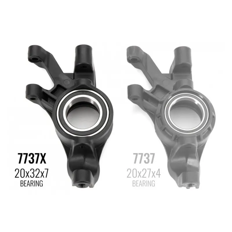 Styrspindel Höger & Vänster (Stora Lager) (Par)  X-Maxx - 2