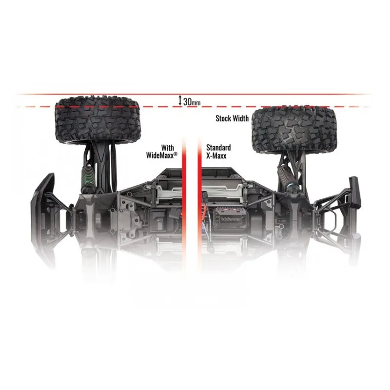 Breddningssats (WideMaxx) Blå X-Maxx - 4