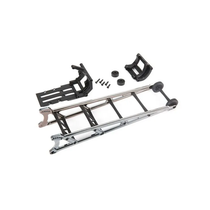 Wheelie Bar Svartkrom  Drag Slash