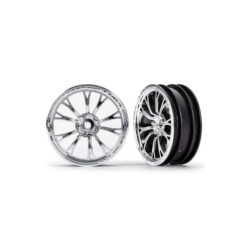 Fälg Fram Krom (2)  Drag Slash