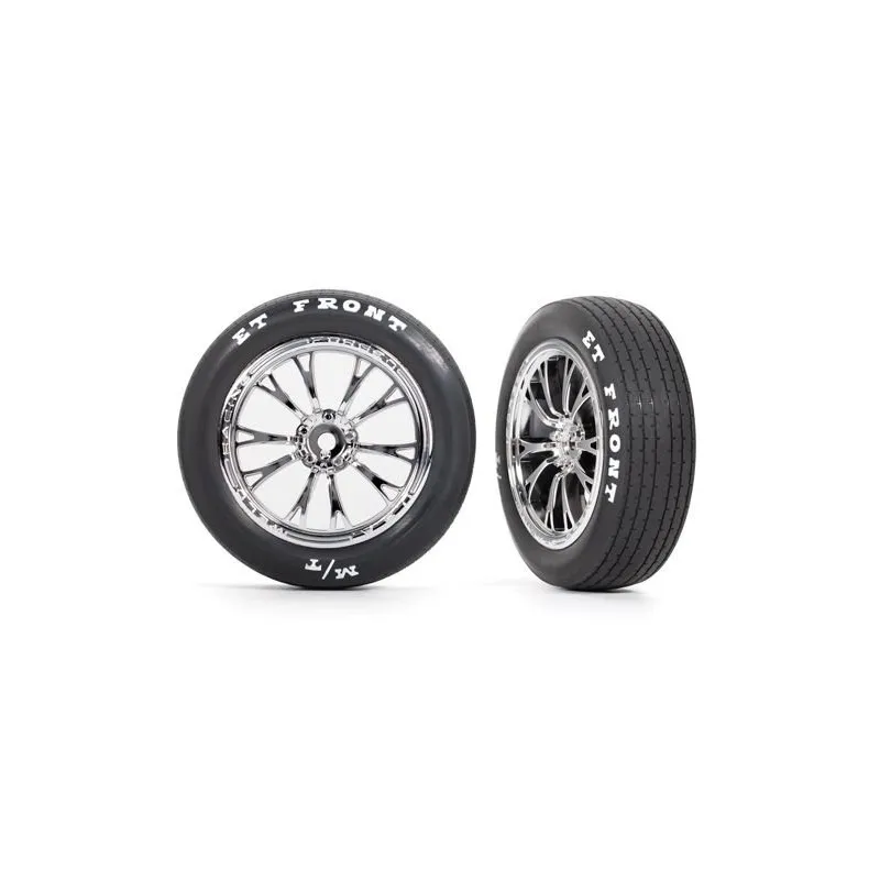 Däck & Fälg Fram Krom (2)  Drag Slash