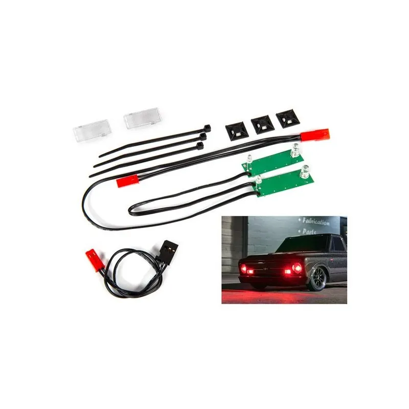 LED Ljus Fram Set Röd  Chevrolet C10