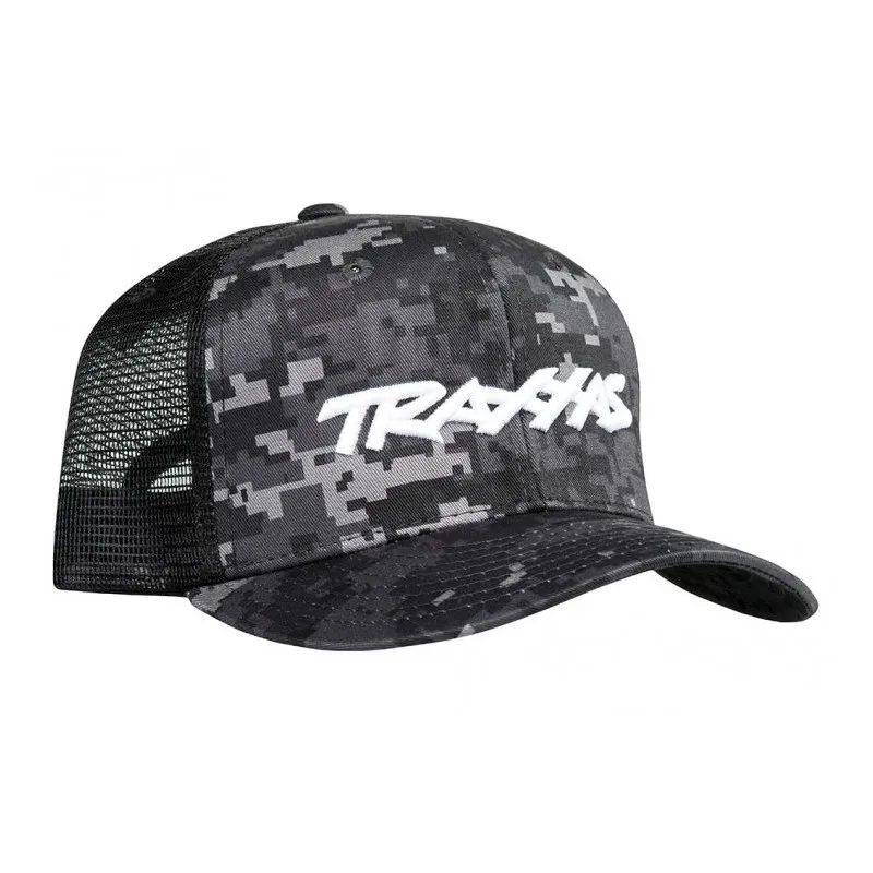 Keps Trucker Style Svängd Skärm Camo