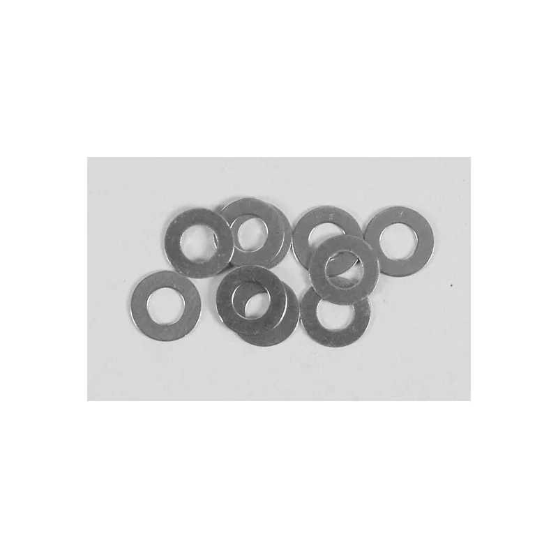 STEEL SHIM WASHER Ø8-Ø20-H0,1 MM, 10 PCS.