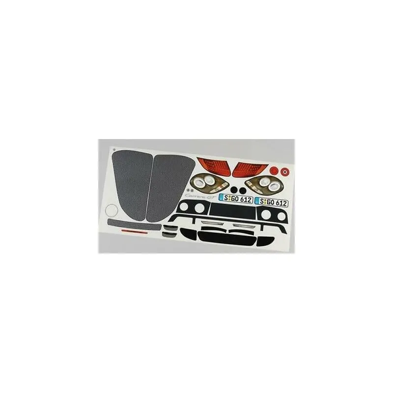 Porsche bilklistermärke set