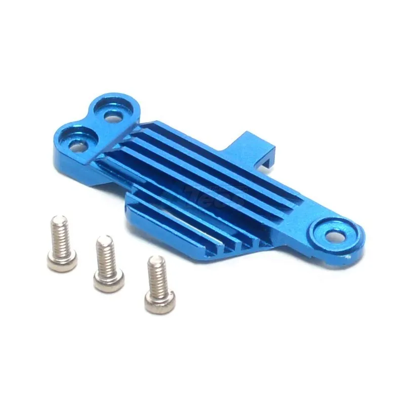 Aluminum Rear Hear Sink Plate For Motor Blue for Kyosho Mini-Z F1