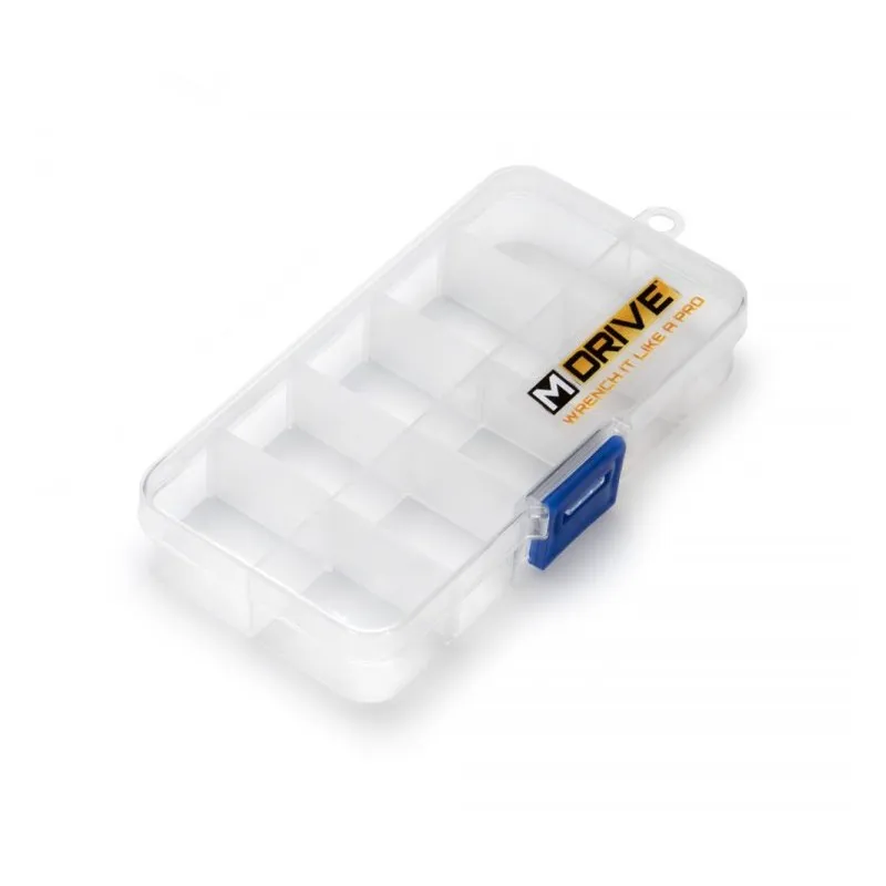 Skruv & Mutter Låda 10-fack - 127x66x22mm