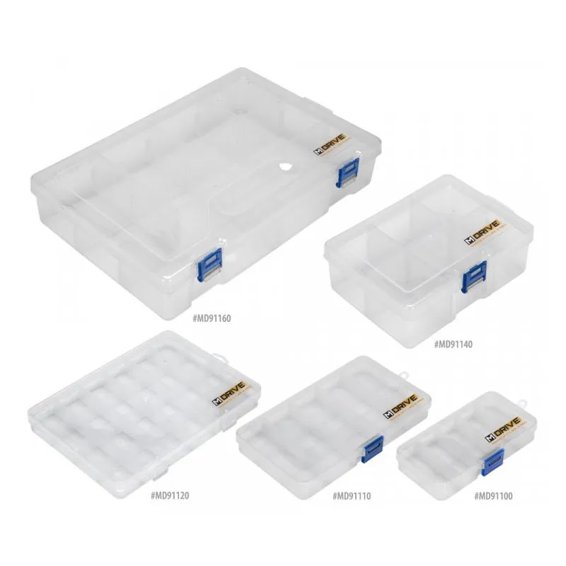 Tillbehörslåda 6-Fack - 162x116x56mm - 2