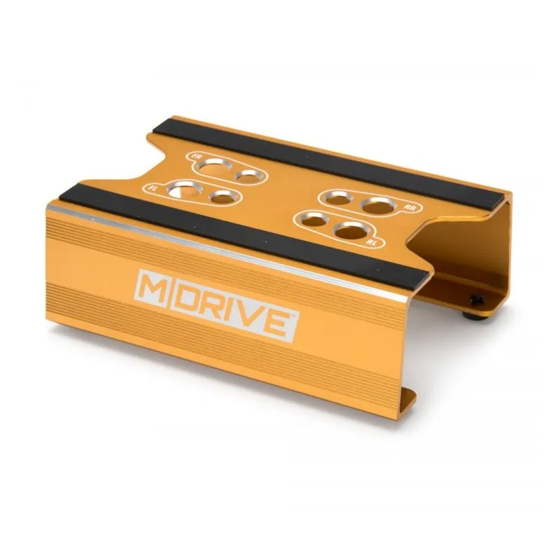 Bilställ Meckning Aluminium Gold - 165x106x60mm