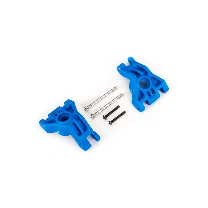 Hjulaxelhållare Bak HD (Par) Blå (för Uppgradering 9080)