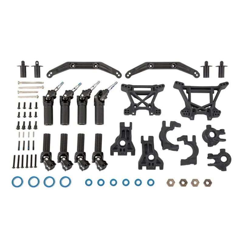 Uppgradering Heavy Duty Svart Hoss, Rustler, Slash - 4x4