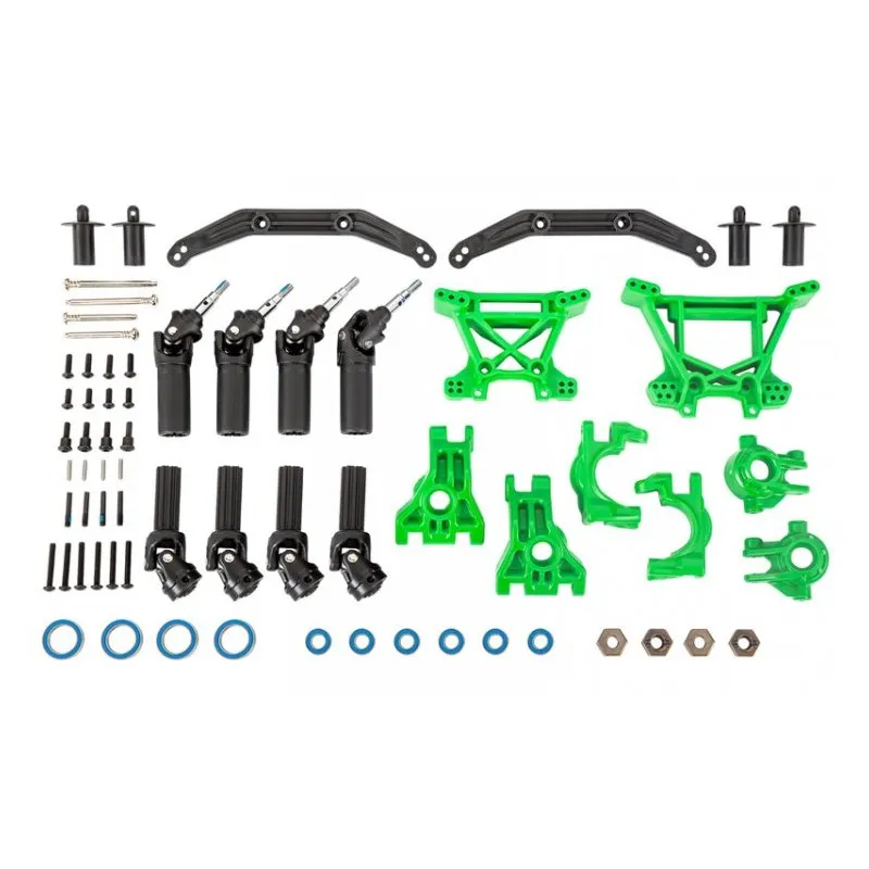 Uppgradering Heavy Duty Grön Hoss, Rustler, Slash - 4x4