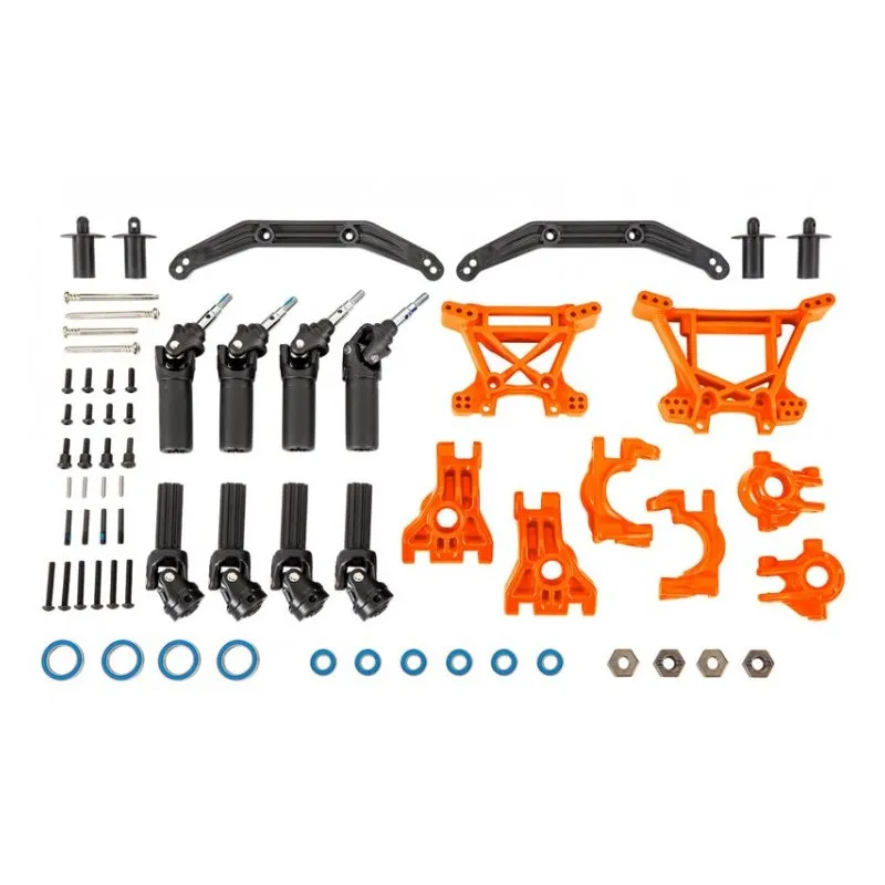 Uppgradering Heavy Duty Orange Hoss, Rustler, Slash - 4x4