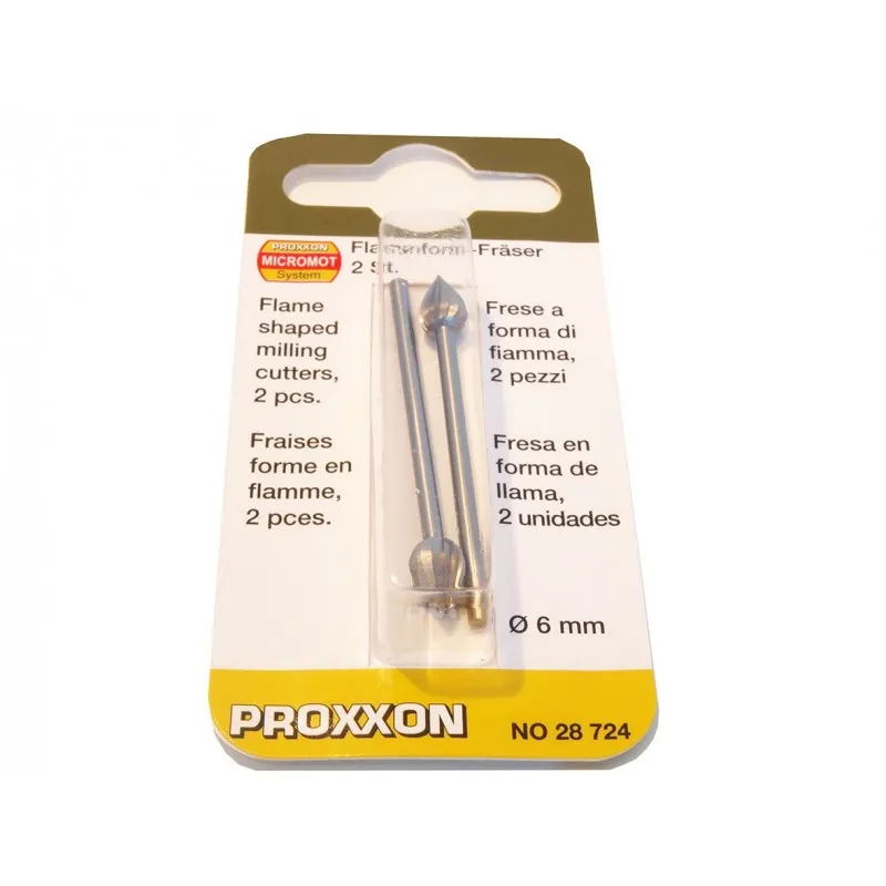 Flame Shaped Milling Cutters 6,0mm (2)