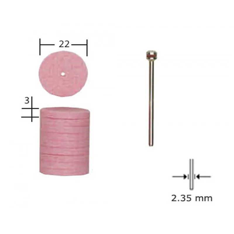 Aloxidslipskivor Proxxon Slipstift