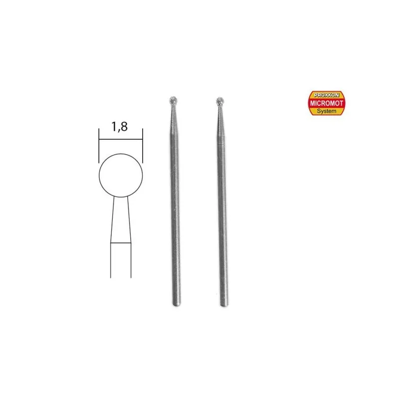 DIAMANTSLIPSTIFT KULA 1,8 MM